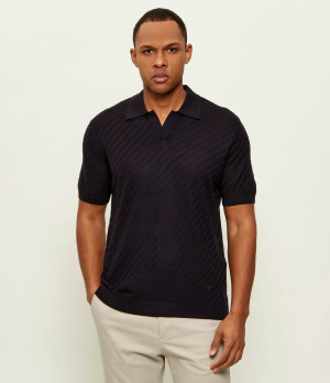 Emporio Armani Polo | Regular Fit | z dodatkiem wełny
