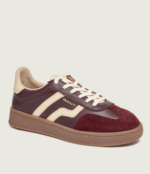 Gant Skórzane sneakersy Cuzima | zamsz