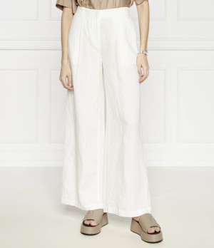 MAX&Co. Lniane spodnie CAYENNE | flare fit