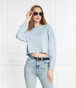 Karl Lagerfeld Bluza signature | Cropped Fit