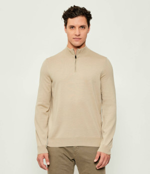 BOSS BLACK Wełniany sweter Ebenji | Regular Fit