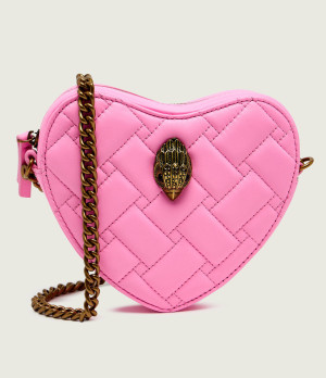 Kurt Geiger Skórzana listonoszka KENSINGTON HEART