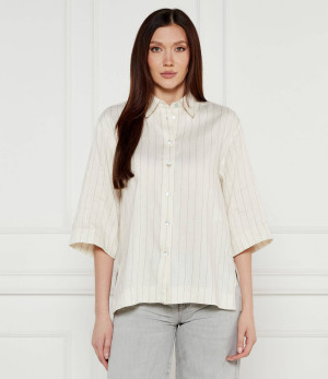 Marella SPORT Koszula Manna | Relaxed fit | z dodatkiem lnu