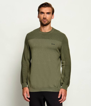 BOSS GREEN Sweter KN_Momentum-X CN | Regular Fit | z dodatkiem wełny