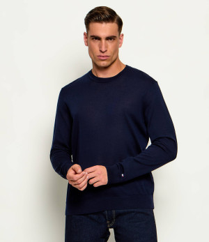 Tommy Hilfiger Wełniany sweter | Regular Fit