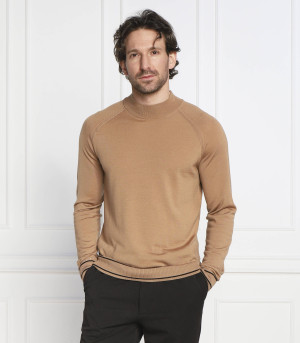 BOSS BLACK Wełniany sweter Favino | Regular Fit