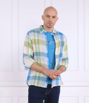 Tommy Hilfiger Lniana koszula | Regular Fit