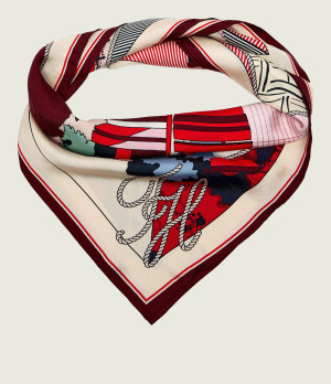 Tommy Hilfiger Jedwabna chusta