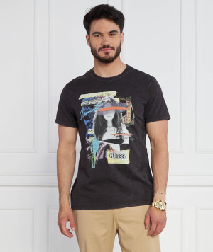 GUESS T-shirt SS CN WOMAN GRAPHIC | Regular Fit