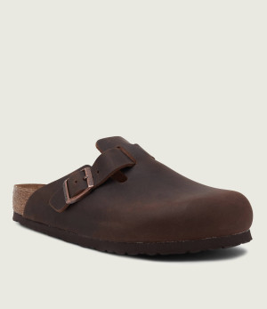 Birkenstock Skórzane mule Boston | regular fit