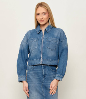 Marc Cain Jeansowa kurtka | Loose fit