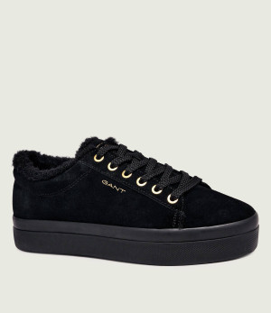 Gant Ocieplane sneakersy Avona | zamsz | shearling
