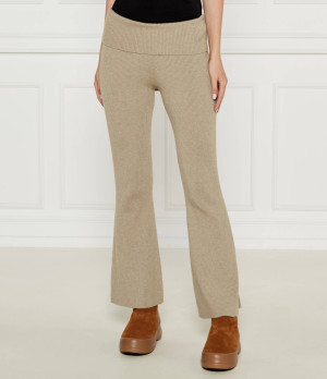 GUESS Spodnie dzianinowe NINA | flare fit