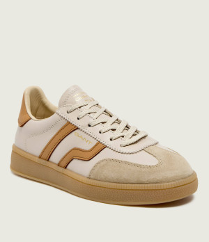 Gant Skórzane sneakersy Cuzima | zamsz