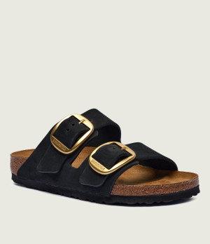 Birkenstock Skórzane klapki Arizona Big Buckl | narrow fit