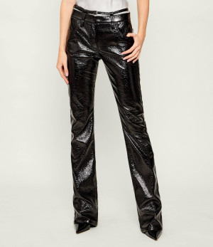 Pinko Spodnie z paskiem Rocio | flare fit