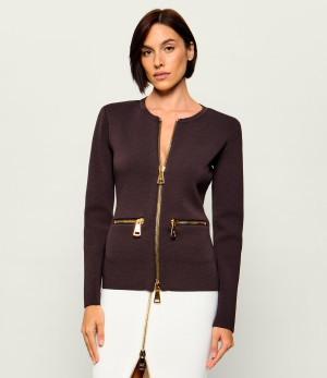 Elisabetta Franchi Żakiet | Slim Fit