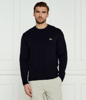Lacoste Wełniany sweter | Classic fit