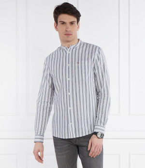 Tommy Jeans Koszula | Regular Fit | z dodatkiem lnu