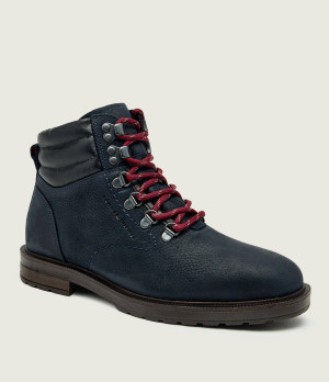 Tommy Hilfiger Skórzane buty wysokie