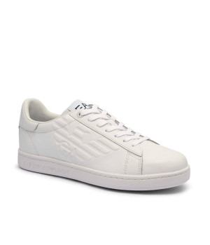 EA7 Skórzane sneakersy