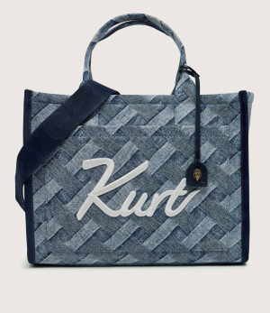 Kurt Geiger Jeansowy kuferek KURT