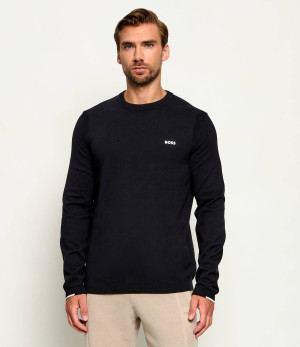 BOSS GREEN Sweter KN_Ever-X CN | Regular Fit
