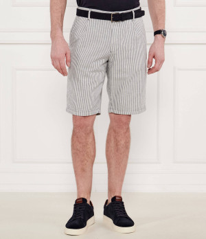 Joop! Jeans Szorty chino Ambros | Regular Fit | z dodatkiem lnu