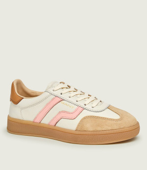 Gant Skórzane sneakersy Cuzima | zamsz