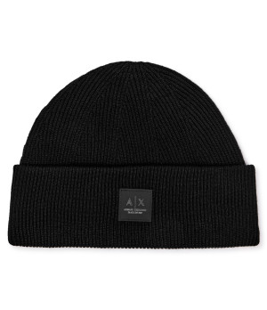 Armani Exchange Czapka | z dodatkiem wełny