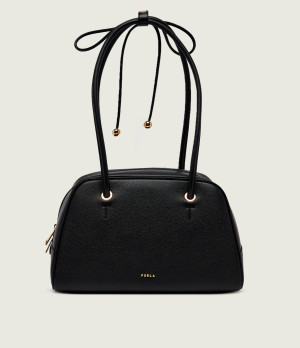 Furla Skórzany kuferek Furla Poppy Dome
