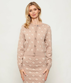 GUESS Kardigan SARAH | Regular Fit | z dodatkiem wełny