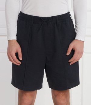 Emporio Armani Lniane szorty chino | Regular Fit