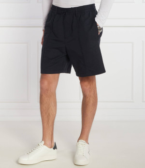 Emporio Armani Lniane szorty chino | Regular Fit