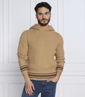 BOSS BLACK Wełniany sweter Lampione | Regular Fit