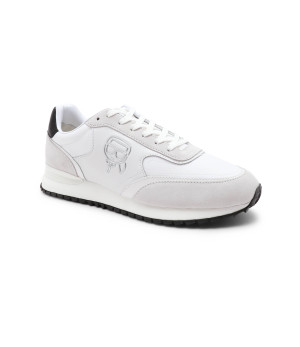 Karl Lagerfeld Skórzane sneakersy VELOCITOR II Plexikonic
