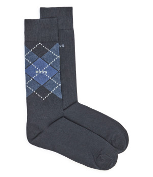 BOSS BLACK Skarpety 2-pack 2P RS Argyle CC