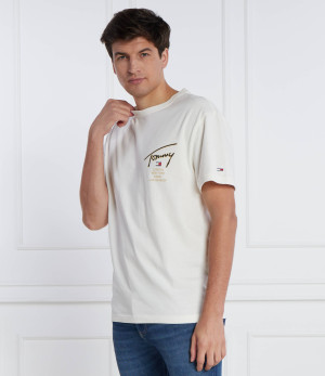 Tommy Jeans T-shirt GOLD SIGNATURE BACK | Regular Fit
