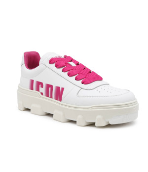 Dsquared2 Skórzane sneakersy