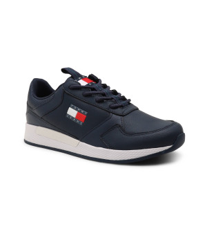 Tommy Jeans Skórzane sneakersy FLEXI RUNNER