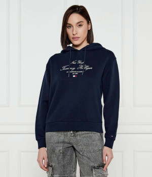 Tommy Hilfiger Bluza Modern Script Graphic | Regular Fit