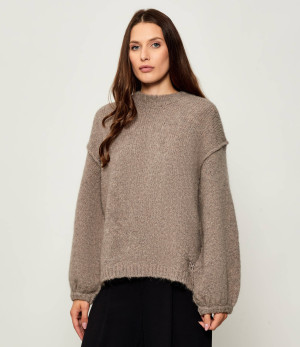 HUGO Wełniany sweter Sagarro | Oversize fit