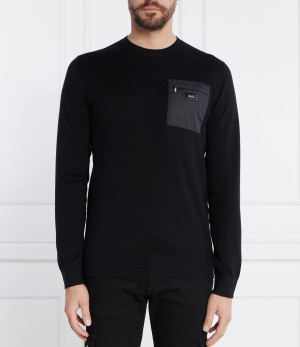 Karl Lagerfeld Sweter | Regular Fit | z dodatkiem wełny