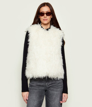 Michael Kors Bezrękawnik | Regular Fit | shearling