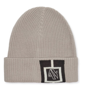 Armani Exchange Czapka | z dodatkiem wełny
