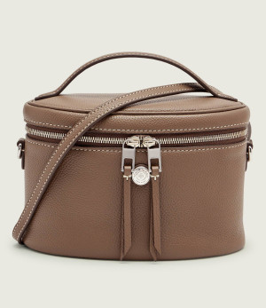 TORY BURCH Skórzany kuferek Pebble Soft