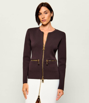 Elisabetta Franchi Żakiet | Slim Fit