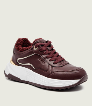 Guess Sneakersy FARREA | shearling