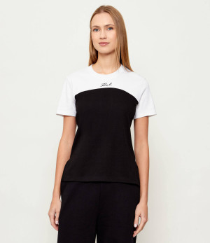 Karl Lagerfeld T-shirt Bw Contrast | Regular Fit