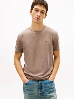 Tommy Jeans T-shirt Jaspe | Extra slim fit